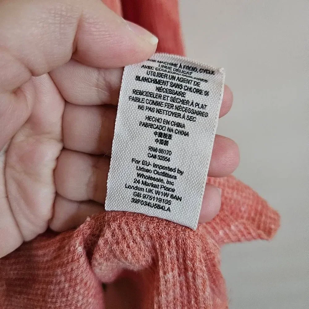 Free People Sunset Park Thermal Tunic
